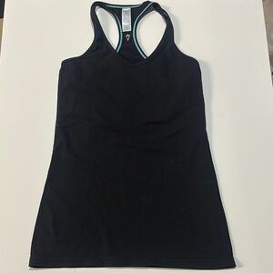 EUC Ivivva Girls Black Tank, Size 12